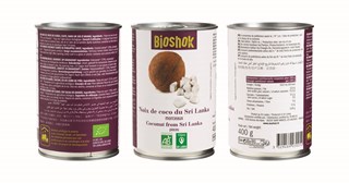 Bioshok Noix de coco en cube bio 400ml - 1605